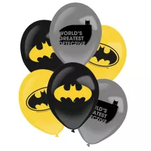 Batman balloons, 6 pieces