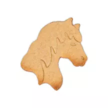 Horse head biscuit cutter