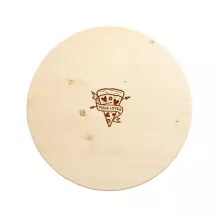 Planche à pizza en bois de sapin, 33 cm
