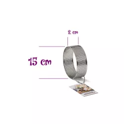 Perforated tart ring - Diameter 15 cm