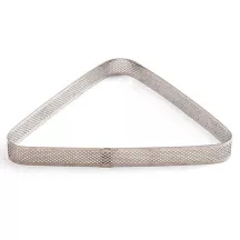 Perforated tart and quichering triangle 22 x 19.5 x 3.5 cm