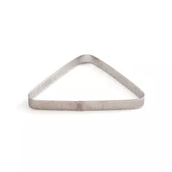 Triangle perforé pour tarte et quichering 16 x 14 x 3.5 cm