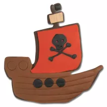 Emporte-pièce pour biscuits Bateau pirate