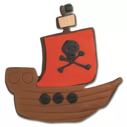 Guetzli-Ausstecher Piratenschiff