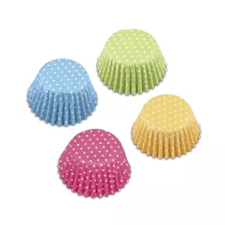 Retro chocolate capsules, dotted