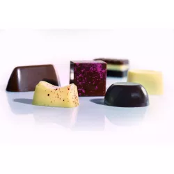 Gianduiotto polycarbonate praline mold for 16 pieces