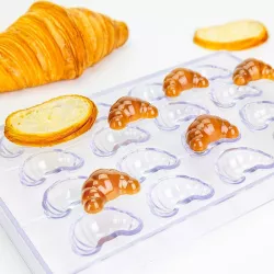 Pralinenform Gipfeli, 16 Pralinen