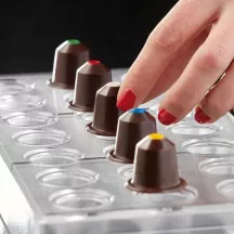 Pralinenform Kaffeekapsel, 21 Pralinen