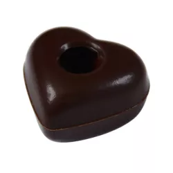 Corps creux sombres en forme de coeur, 48 pièces