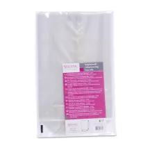 Cross bottom bags made of cellophane, 14.5 x 6 x 23.5 cm, 10 pieces