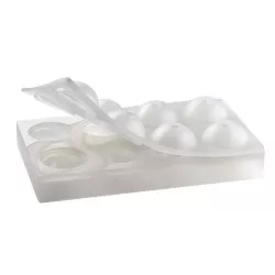 Profi Silikonform Kugel Ø 55 mm, 8 Stück