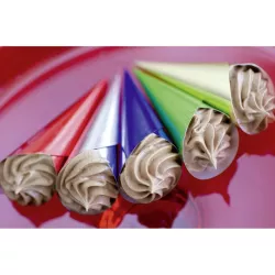 Aluminum praline cones, 100 pieces