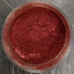 Poudre de couleur métallique Ruby Red, 3 g