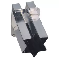 Emporte-pièce étoile à la cannelle, métal, 5 cm