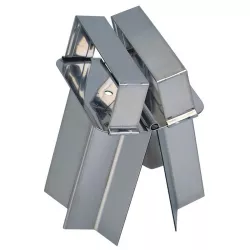 Metal cinnamon star cookie cutter, 5 cm