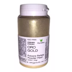 Metallic powder paint gold, 25 g