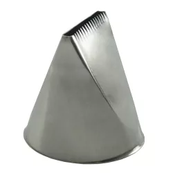Edge grommet 45 mm smooth/serrated, extra wide