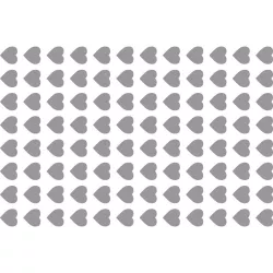 Rouladen mat hearts small 30 x 20 cm