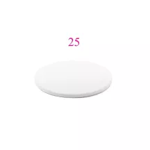 Piatto da torta bianco - Forma: rotonda 25 cm