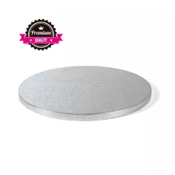 Cake plate round extra strong silver Ø 30 cm