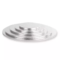 Cake plate round extra strong silver Ø 30 cm