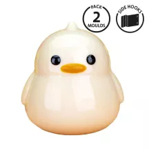 3D chocolate mold Chick Charlie, 6 pieces