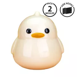 3D chocolate mold Chick Charlie, 6 pieces