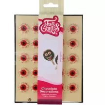 Decorazioni di cioccolato bianco 3D - fantasmi