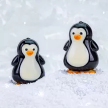 3D chocolate mold Piguin, 4 pieces