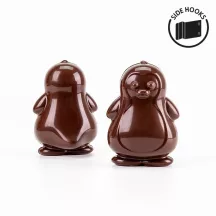 3D chocolate mold Piguin, 4 pieces