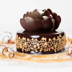 Glassa a specchio al cioccolato, 1 kg