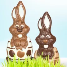 Schokoladenform Hase im Ei aus Polycarbonat