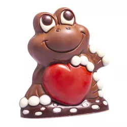Stampo per cioccolato Rana con cuore