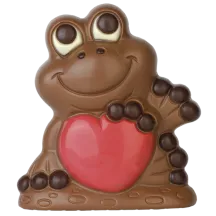 Schokoladengiessform Frosch mit Herz