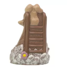 Moule pour figurines Lapin sur toboggan