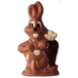 Moule à chocolat Lapin avec carotte