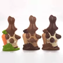 Moule à chocolat Lapin avec carotte