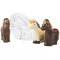 Schokoladengiessform Einhorn