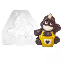 Figure mold chocolate duck