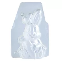 Stampo per cioccolato Coniglio con carota