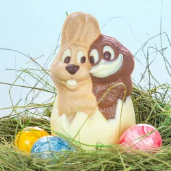 Polycarbonate chocolate mold bunny & duck