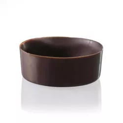 Polycarbonate mold for round dessert bowls, 15 pieces