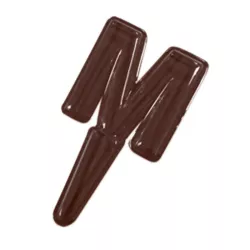 Chocolate mold letters A to M, transparent, 24 x 18.5 cm...