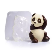 Panda chocolate mold