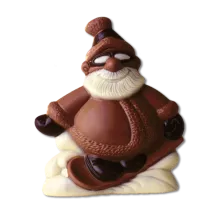 Stampo in policarbonato Samichlaus sullo snowboard - Policarbonato
