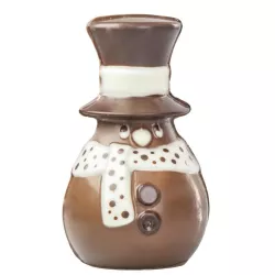 Stampo per cioccolato pupazzo di neve piccolo