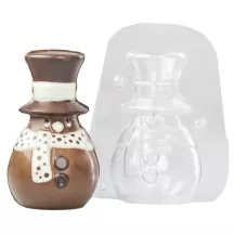 Chocolate mold small snowman