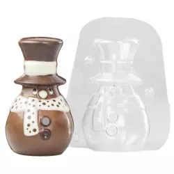Chocolate mold small snowman