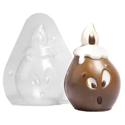 Chocolate mold Advent candle