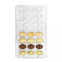 Stampi per uova di cioccolato - dimensioni a scelta: Mini uova di Pasqua